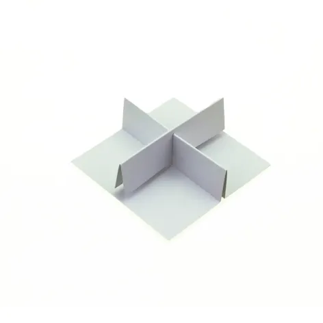 4 Choc Criss Cross Dividers; White.webp